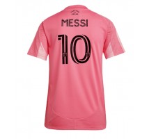 Inter Miami Lionel Messi #10 Koszulka Podstawowa damskie 2025-26 Krótki Rękaw